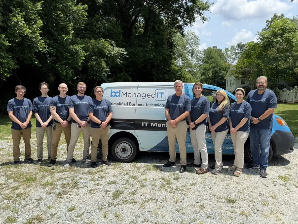 The bdManagedIT team in Madison, Georgia